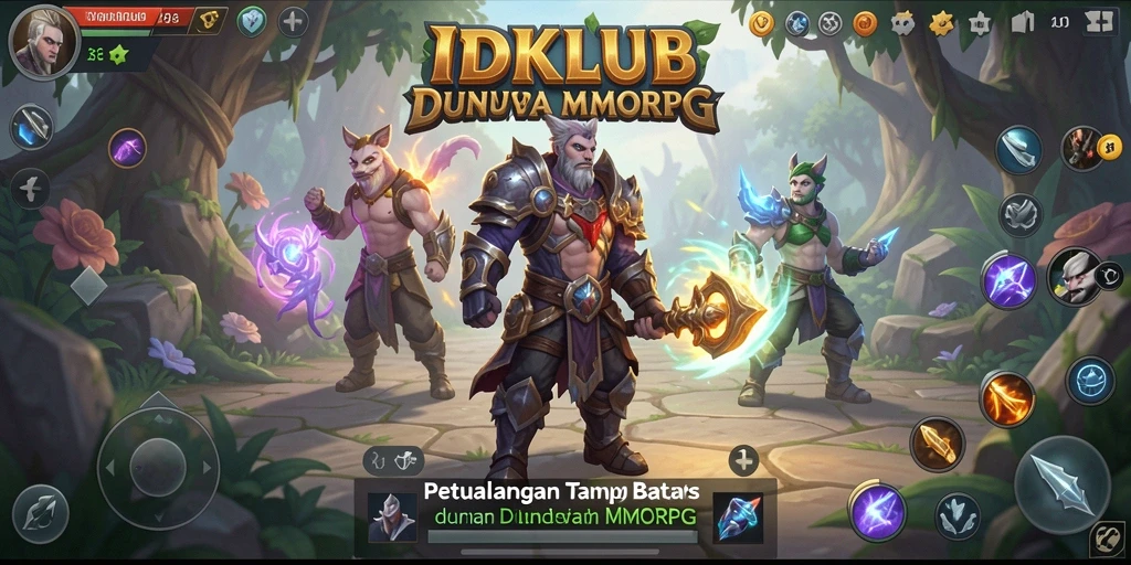 Tampilan game <strong>IDKLUB</strong> dengan petualangan epik dan grafik menawan.