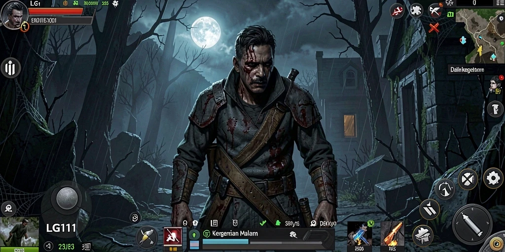 Gameplay LG111 yang menakutkan dan penuh ketegangan.