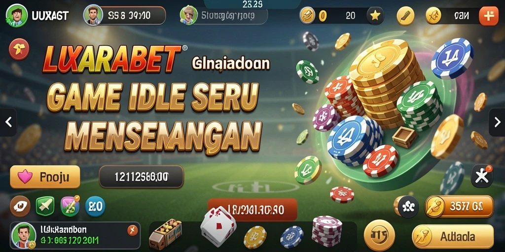 Tampilan gameplay LUXARABET yang menarik dan interaktif.