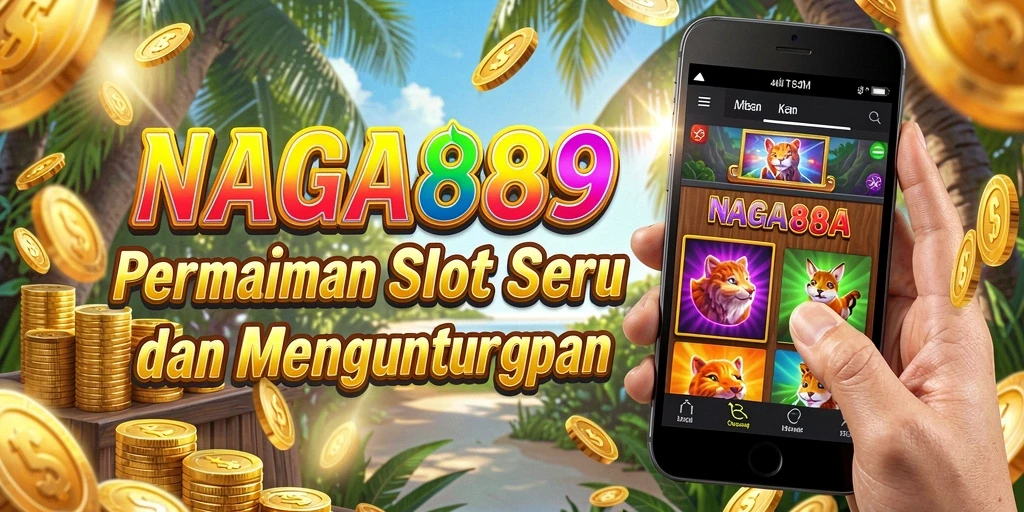 Tampilan gameplay NAGA889 yang seru dan menegangkan saat bermain Slot.