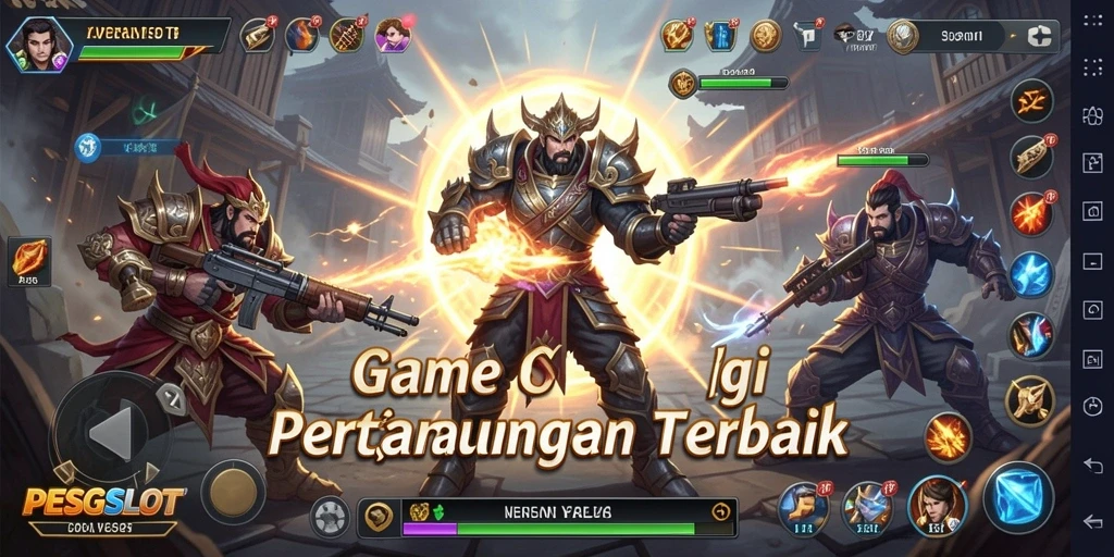 Tampilan gameplay PESGSLOT yang penuh aksi dan strategi.
