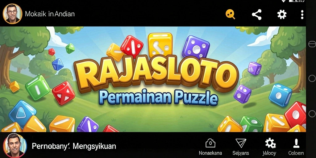 Gameplay menantang di RAJASLOTO dengan berbagai level puzzle.