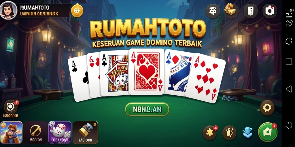 Tampilan menarik dari gameplay RUMAHTOTO yang seru.