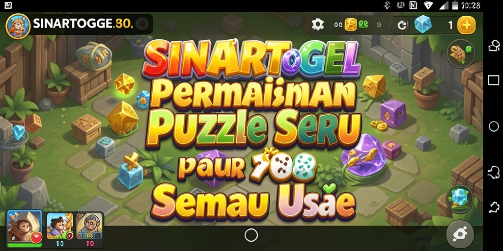 Tampilan gameplay SINARTOGEL yang menantang dan menarik.
