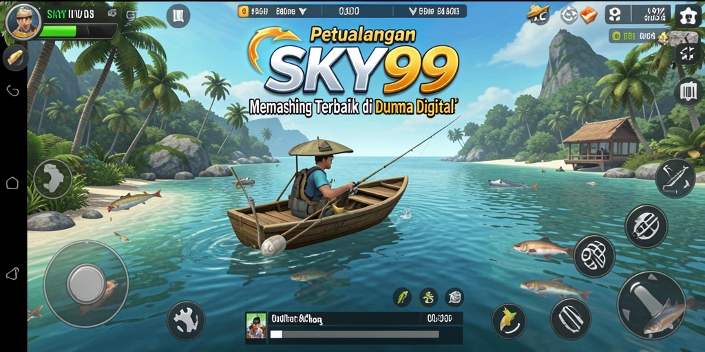 Tangkapan ikan yang menakjubkan dalam gameplay SKY99.
