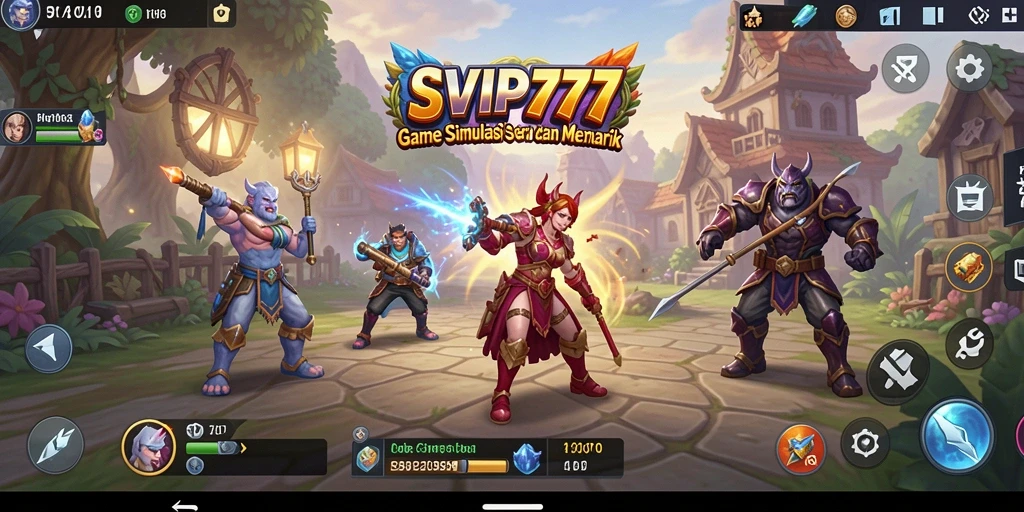 Tampilan gameplay SVIP777 yang menarik dan interaktif.