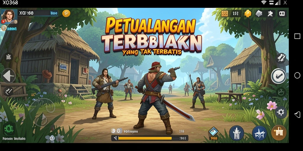 Screenshot dari gameplay Open World yang menakjubkan di XO368.